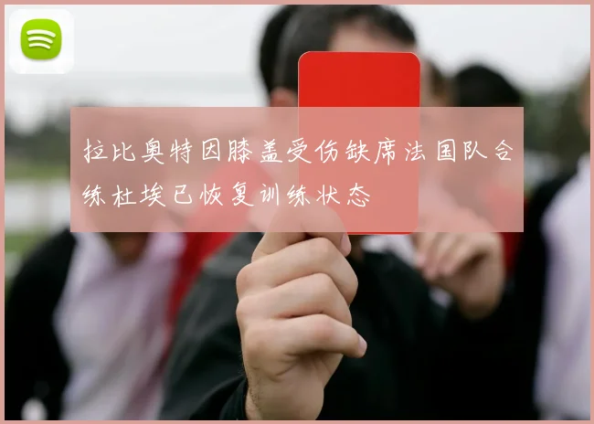 拉比奥特因膝盖受伤缺席法国队合练杜埃已恢复训练状态